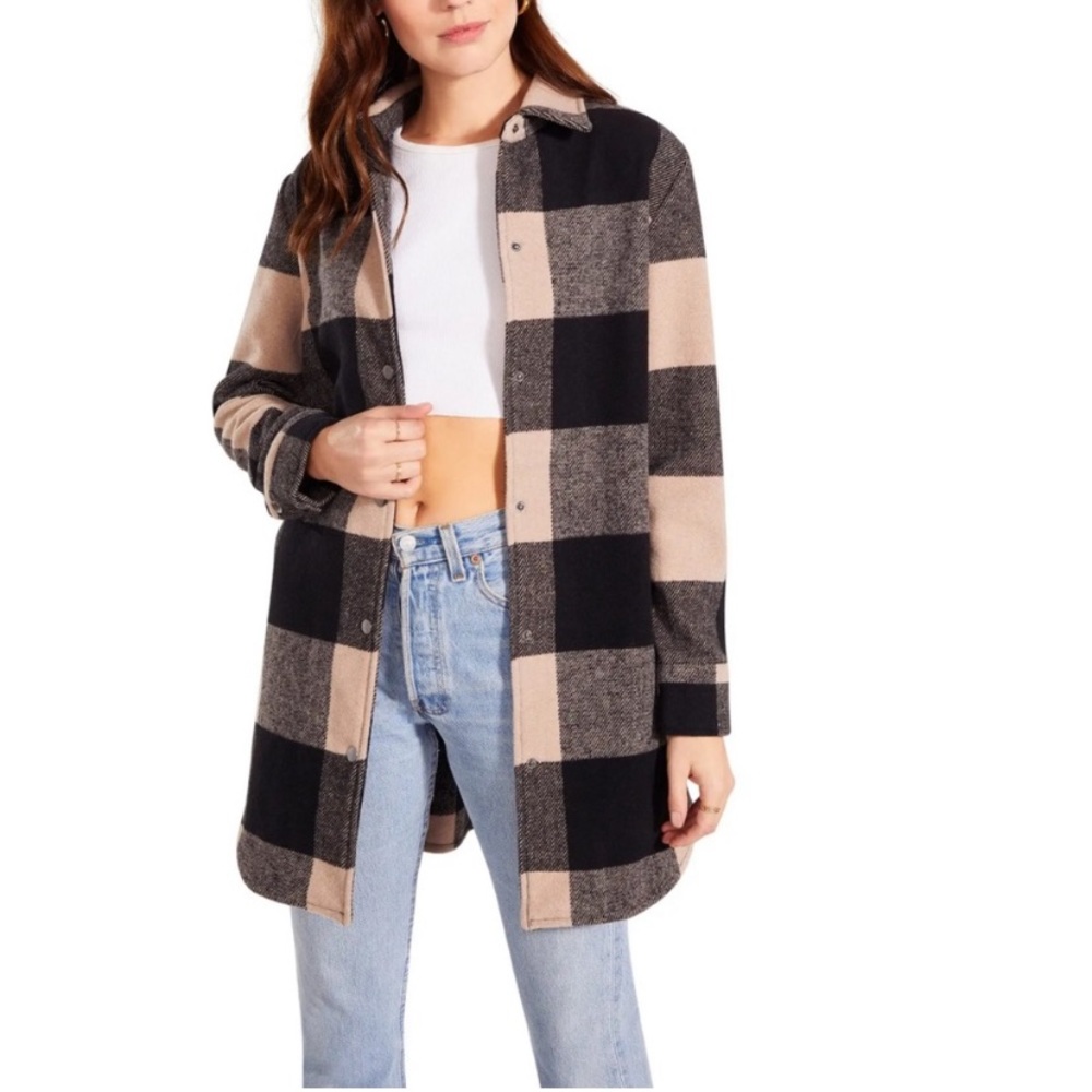 BB Dakota Eldridge Plaid Jacket